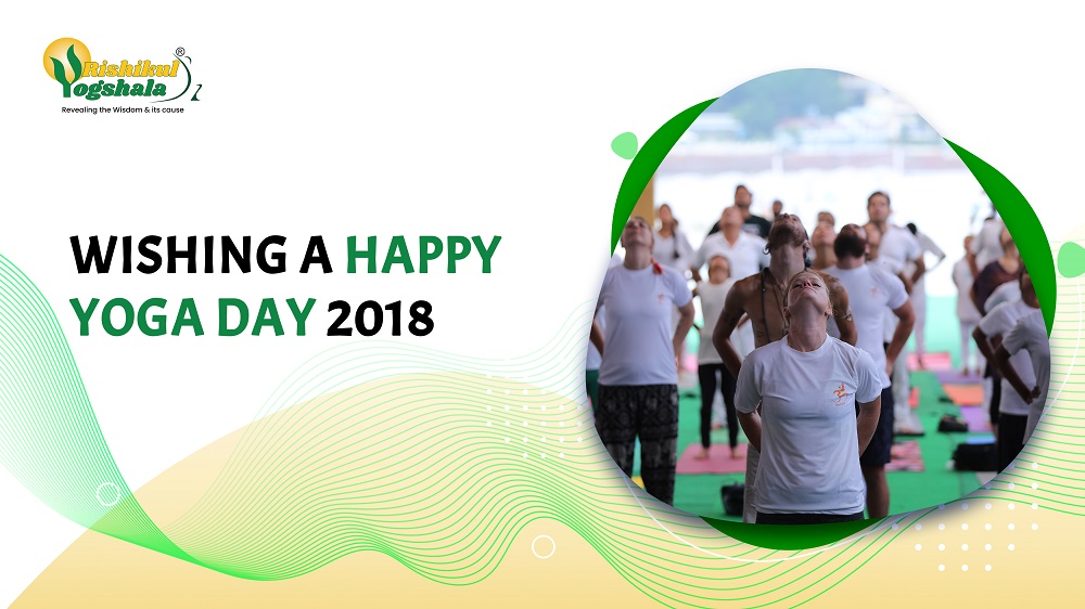 WISHING A HAPPY YOGA DAY 2018