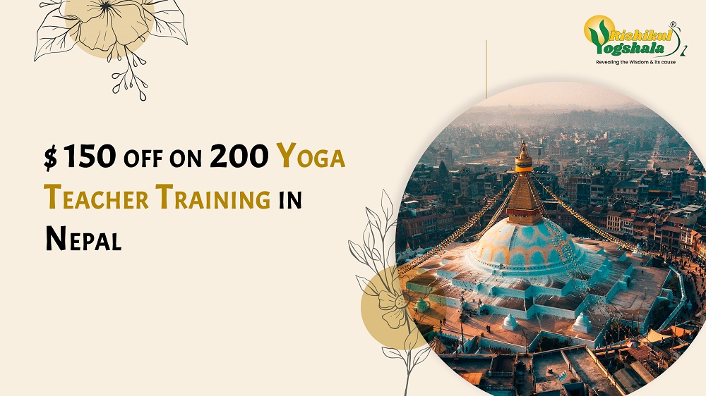 $ 150 off on 200 Yoga Teacher Training in Nepal